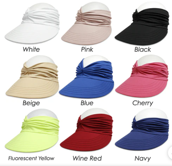 Solare Premium UV50+ Travel & Beach Visor