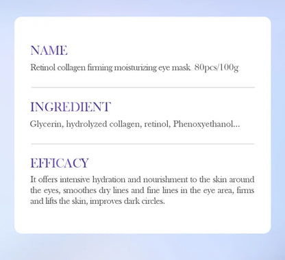 BIOAQUA Crystal Collagen Eye Mask