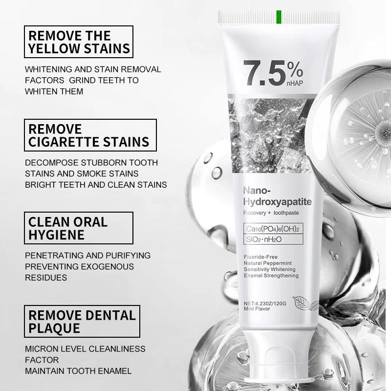 7.5% Nano-hydroxyapatite Toothpaste