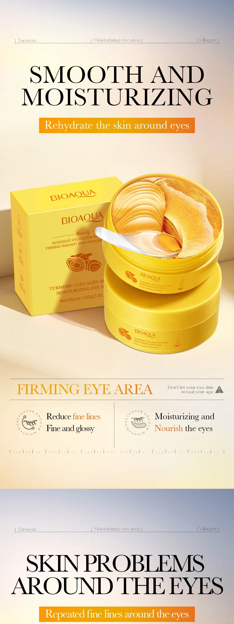 BIOAQUA Crystal Collagen Eye Mask