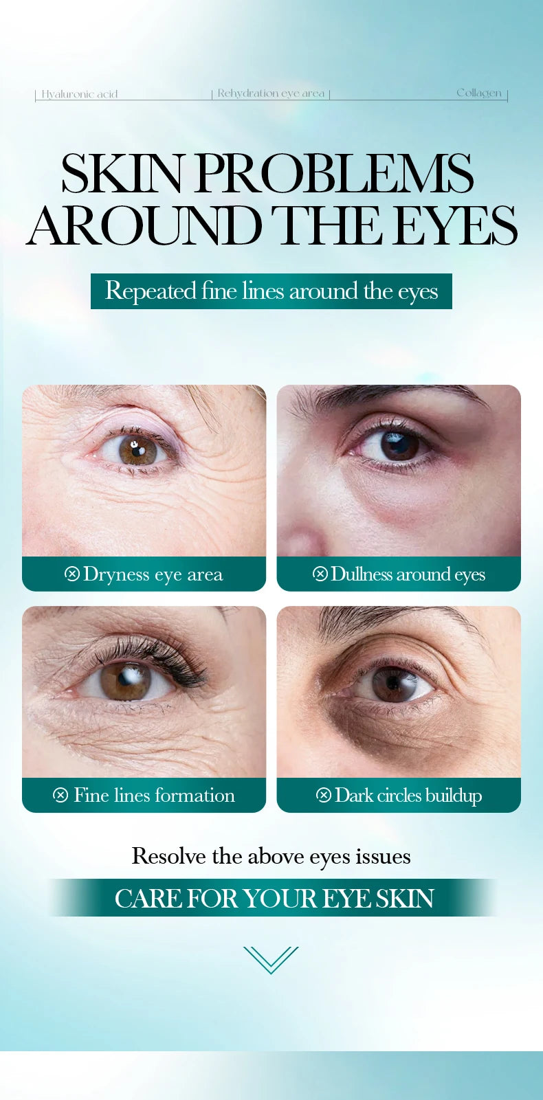 BIOAQUA Crystal Collagen Eye Mask