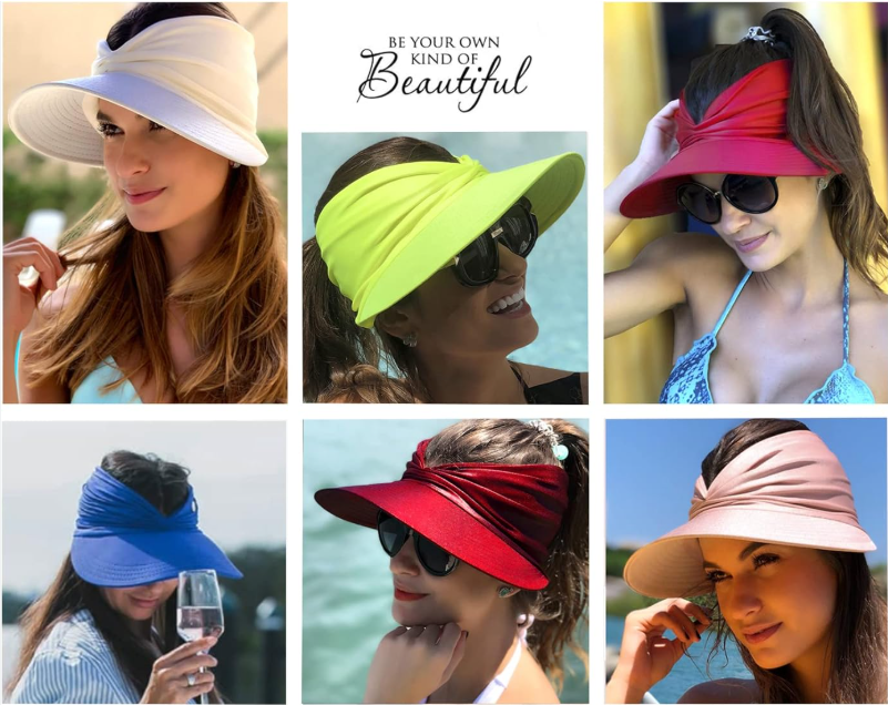 Solare Premium UV50+ Travel & Beach Visor