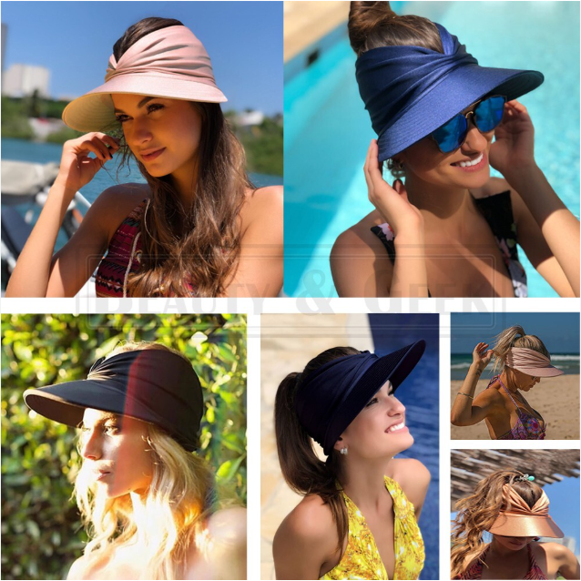 Solare Premium UV50+ Travel & Beach Visor