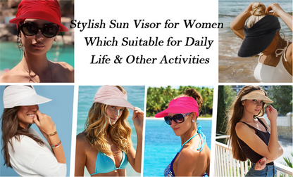 Solare Premium UV50+ Travel & Beach Visor